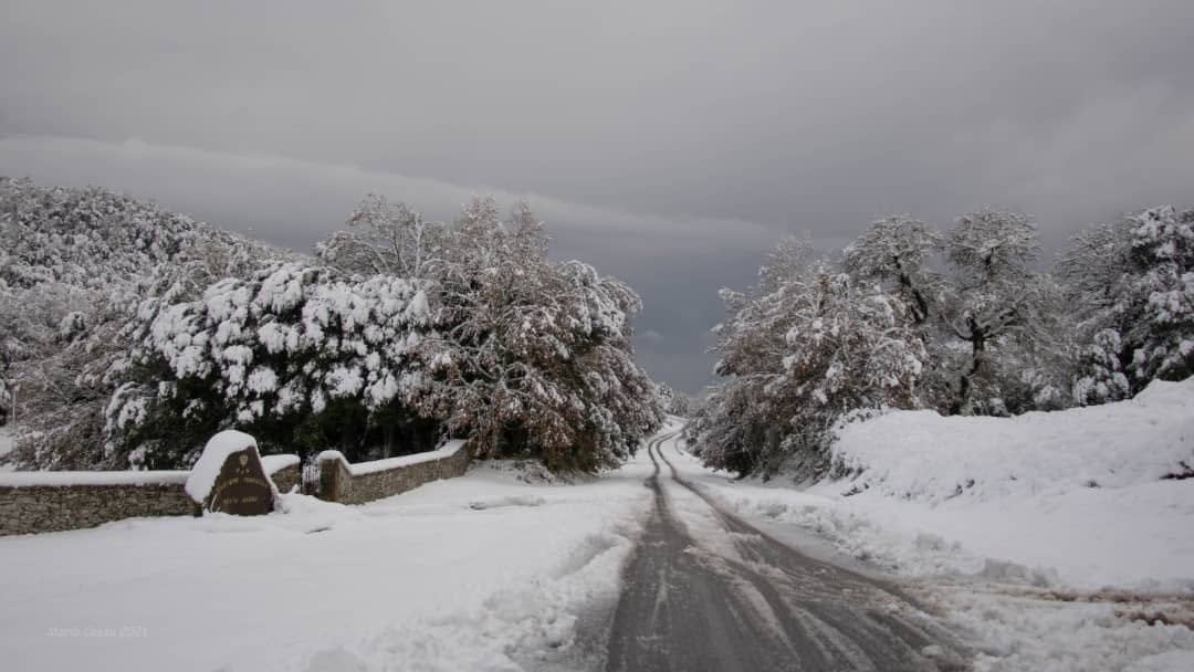 La neve in montagna
